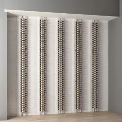 Thumbnail: W Series Wine Rack Frame Vertical Extension Bracket (floor-to-ceiling