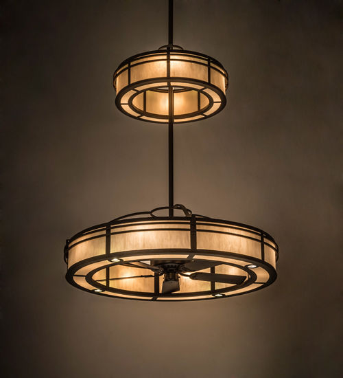 Meyda 58"W Sargent 2 Tier Chandel-Air