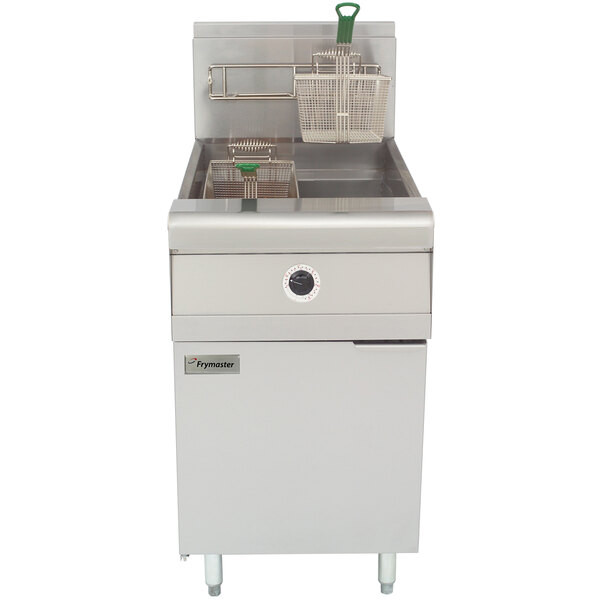 Frymaster MJ1CF Liquid Propane Floor Fryer 60-80 lb.