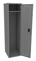 Tennsco Single Tier Locker - One Wide Without Legs (Unassembled)
