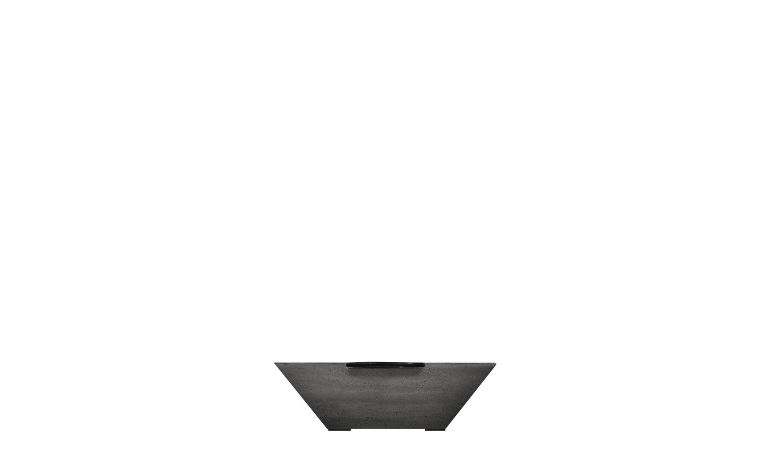 Prism Hardscapes Lombard Tall 32" Natural Concrete Propane Gas Fire