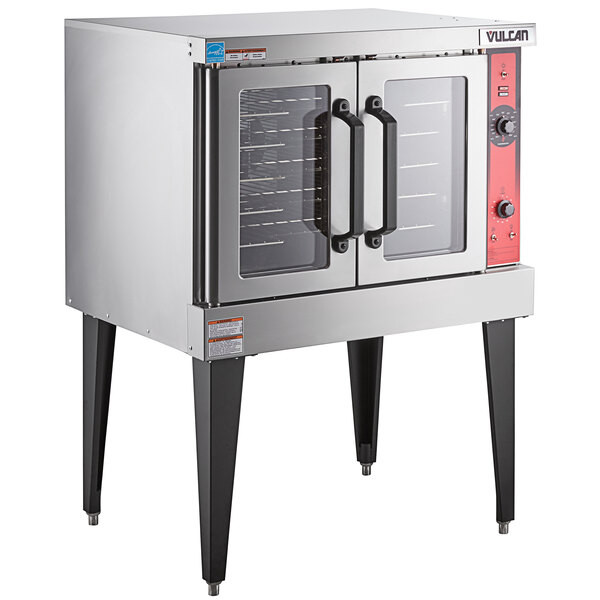 Vulcan VC4ED-11D1 208/3 Single Deck Full Size Electric Convection Oven – 208V, F