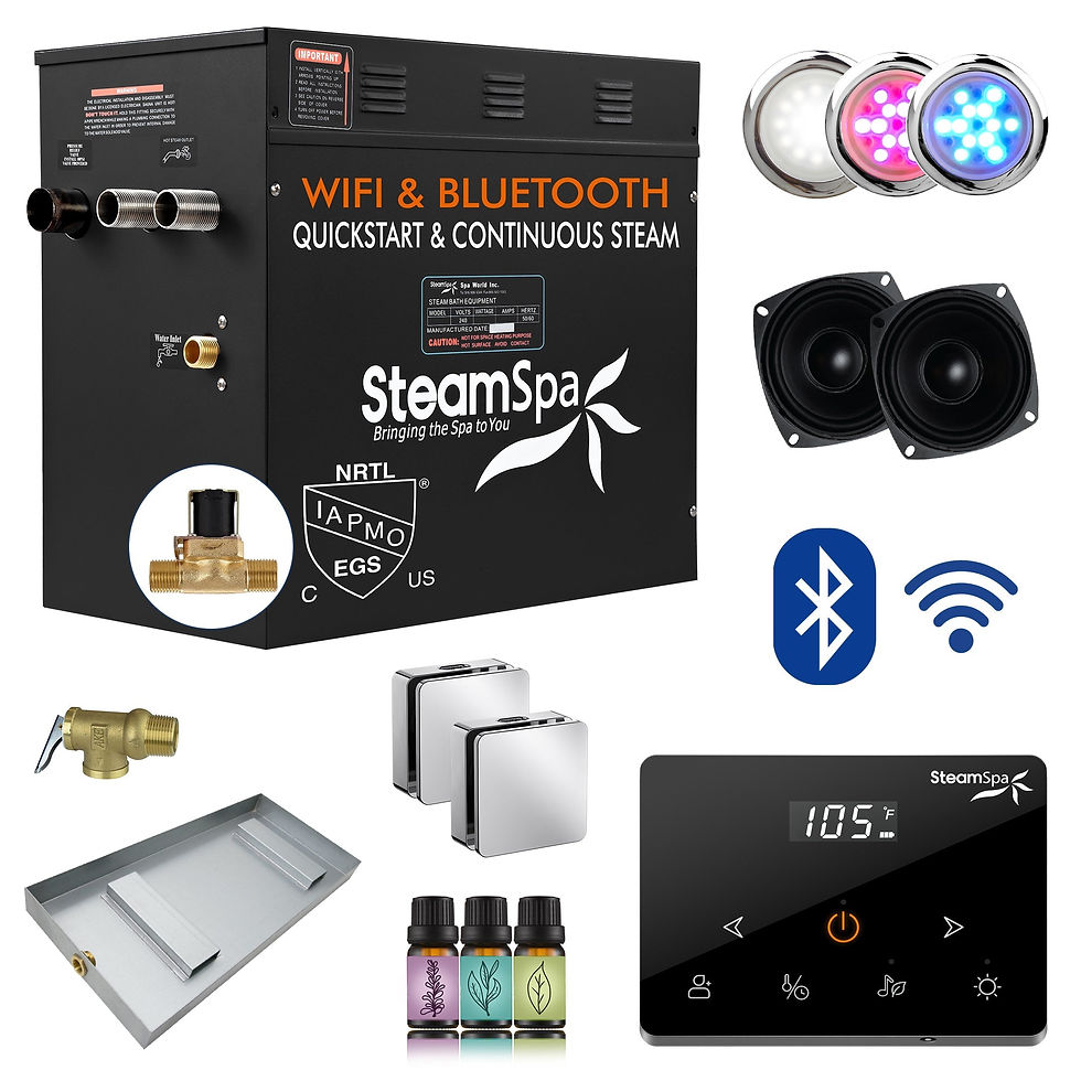 Thumbnail: Black Series Wireless Deluxe Package with New Square Steam Heads
