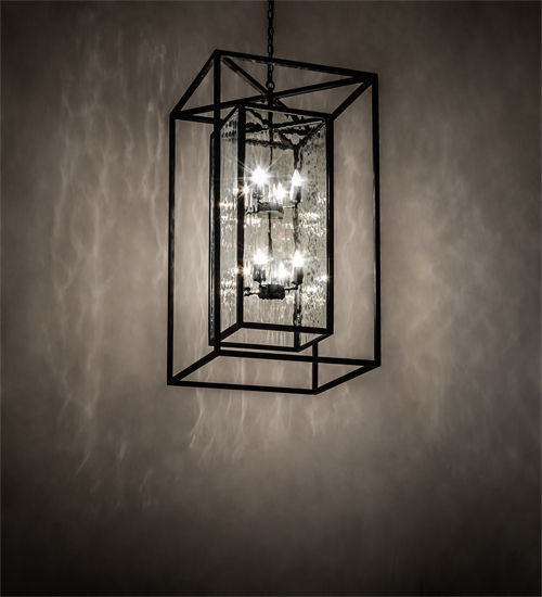 Meyda 24" Square Kitzi Box Pendant