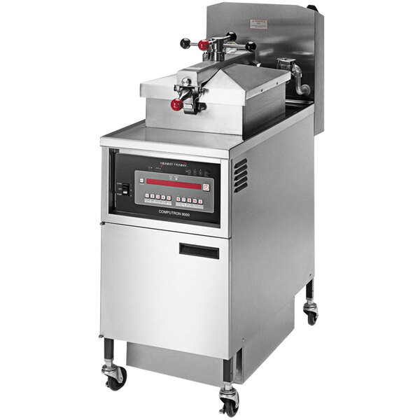 Henny Penny PFG600 4-Head Natural Gas Pressure Fryer with Computron 8000 Control