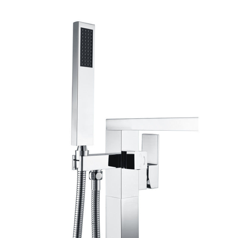 Thumbnail: ANZZI Khone 2-Handle Claw Foot Tub Faucet with Hand Shower