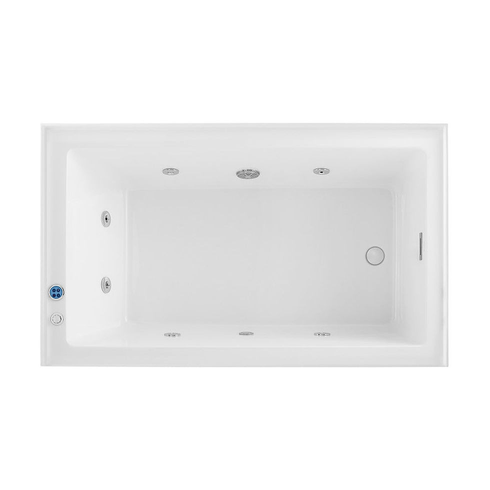Thumbnail: Swiss Madison Avancer 60" x 36" Right-Hand Drain Rectangular Alcove