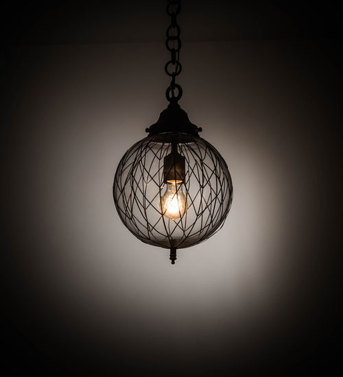 Meyda 10" Wide Bola Diamant Pendant