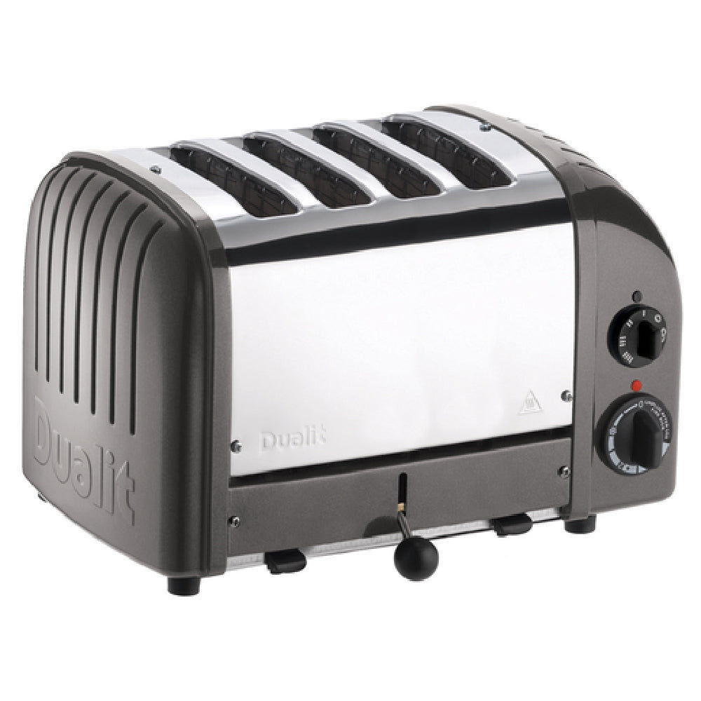 Cadco CTW-4M 13" Toaster Electric Manual Pop-Up 4 Slot Stainless Steel
