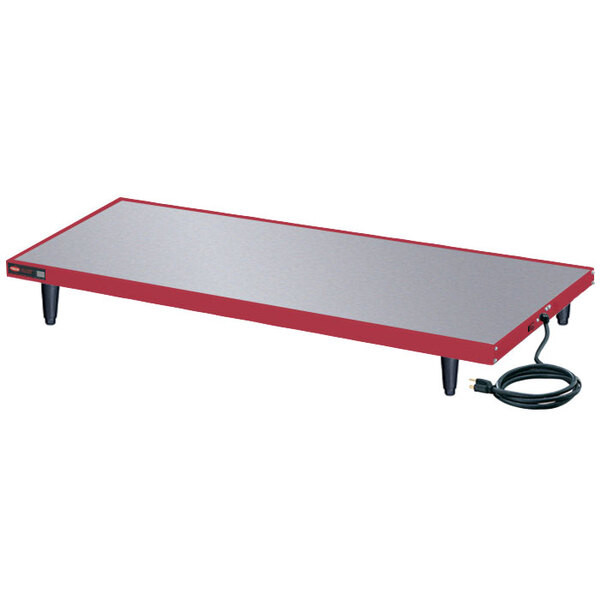 Hatco GRS-66-E 66″ x 13 3/4″ Glo-Ray Red Portable Heated Shelf Warmer – 650W