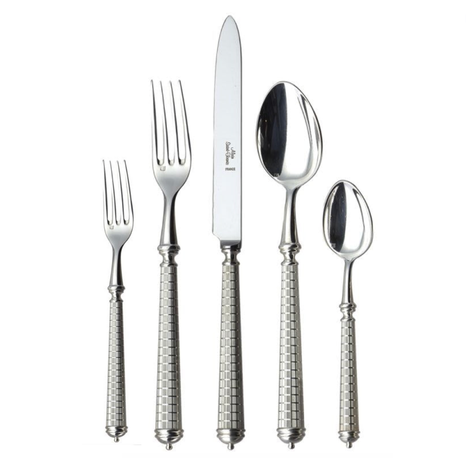 Alain Saint Joanis Quadrille 5-Piece Place Setting QUADRILLEGOLD-5PP