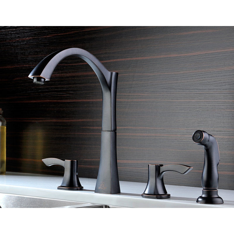 Thumbnail: ANZZI VANGUARD Undermount 32 in. Double Bowl Kitchen Sink w/ Soave