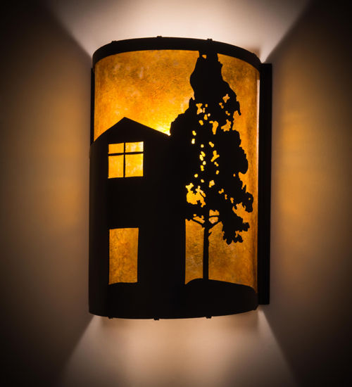 Meyda 8" Wide County Fair Wall Sconce