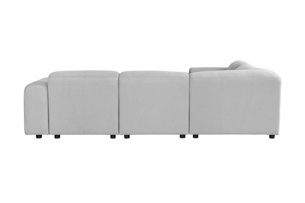 Thumbnail: Leisuremod Whisper 4-6 Seater Conversation Set w/ a Chaise & Ottoman