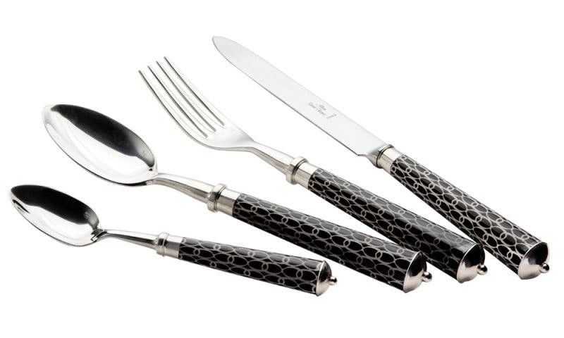 Elena Black Carving Set - 2 Pieces