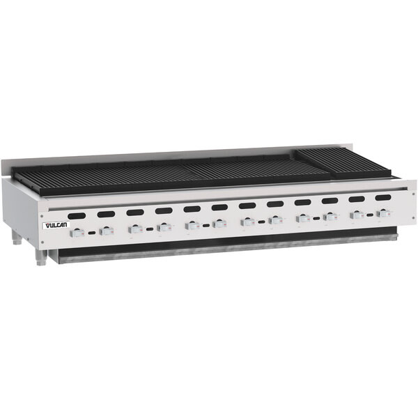 Vulcan VACB72-101 Achiever Natural Gas 72″ Medium-Duty Radiant Charbroiler – 221