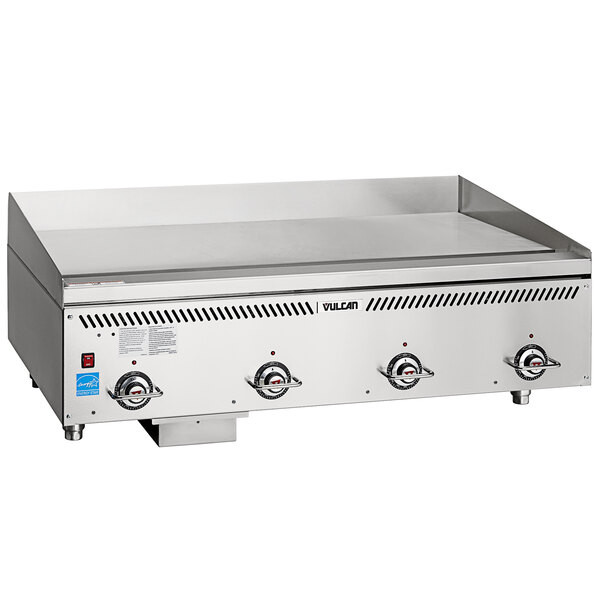 Vulcan VCCG48-IR Natural Gas 48″ Griddle with Infrared Burners and Chrome Plate