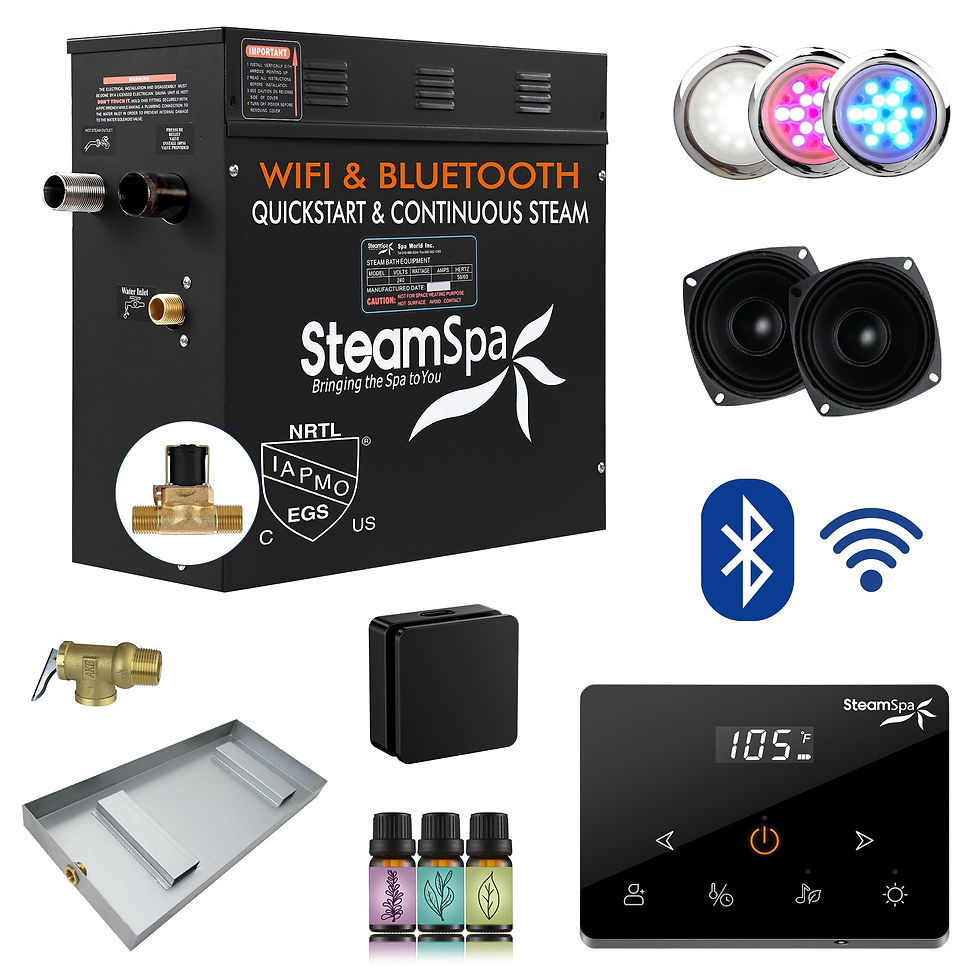 Thumbnail: Black Series Wireless Deluxe Package with New Square Steam Heads