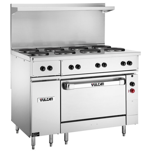 Vulcan EV48S-8FP480 Endurance Series 48″ Electric Range with 8 French Plates