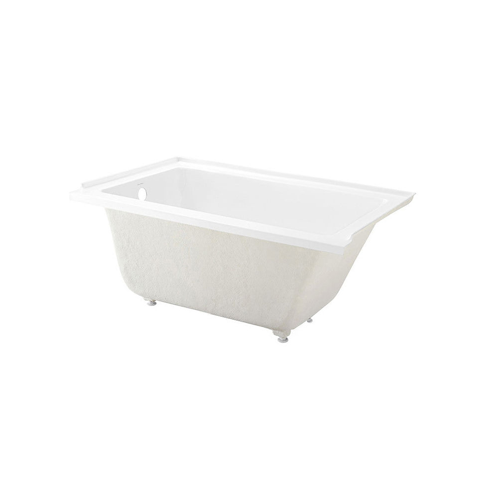 Thumbnail: Swiss Madison Voltaire 54 x 30 Left Drain Soaking Alcove Bathtub in
