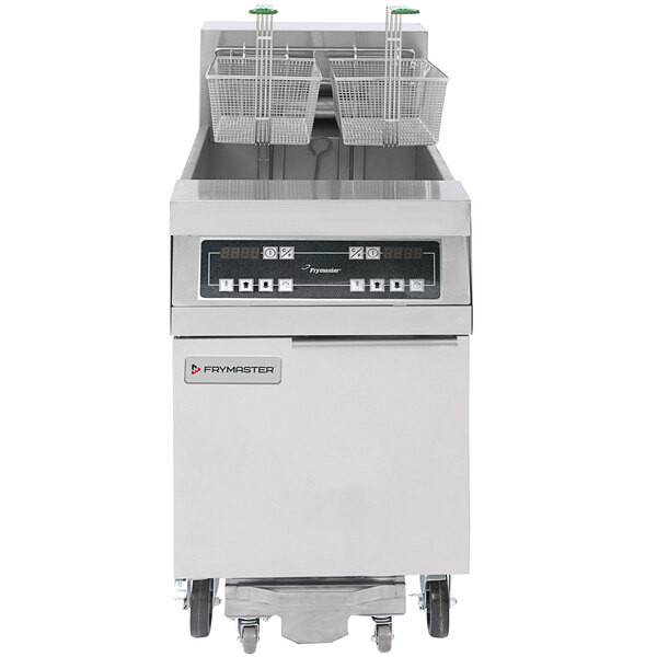 Frymaster FPRE180 High Production Electric Floor Fryer w/ 80 lb. 369FPRE180DE