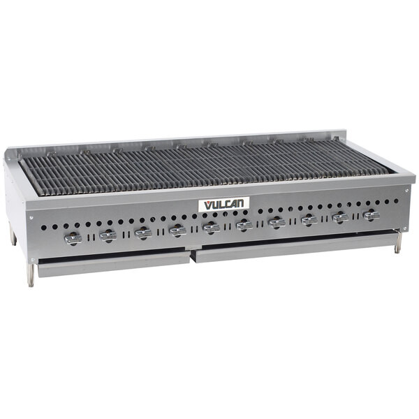 Vulcan VCCB60-101 Natural Gas Low Profile 60″ Radiant Charbroiler – 159,500 BTU