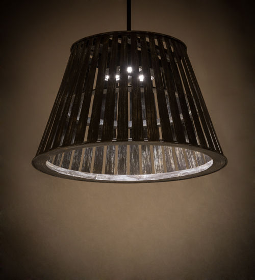 Meyda 31"W Peach Basket Pendant