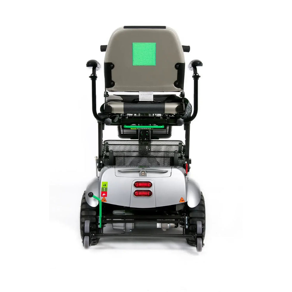 Thumbnail: Quingo Flyte Mobility Scooter with MK2 Self Loading Ramp