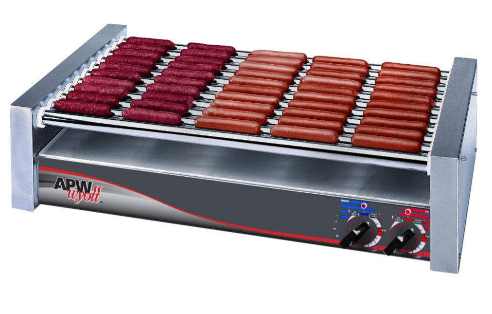 APW Wyott HRS-31S Flat Roller Grills Xpert Hr