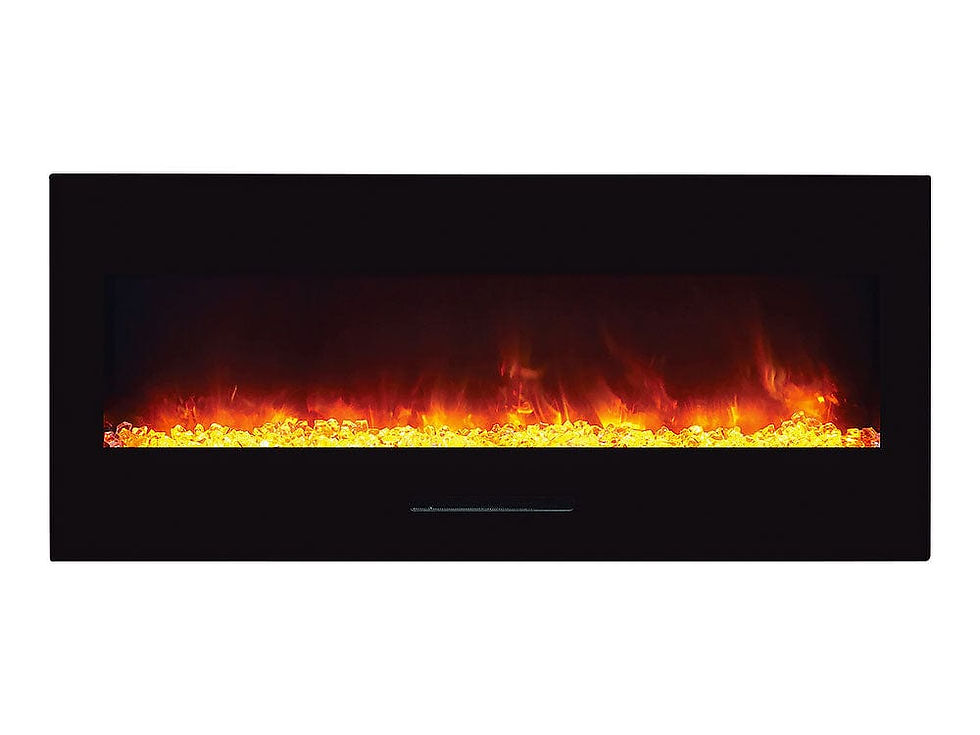 Thumbnail: Amantii WM-FM Series 50-In Built-In or Wall Mount Electric Fireplace