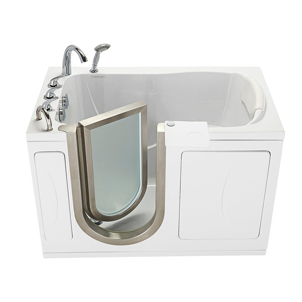 Ella’s Bubbles Ella Peitite 28″x52″ Acrylic Soaking Walk-In-Bathtub — 31675P