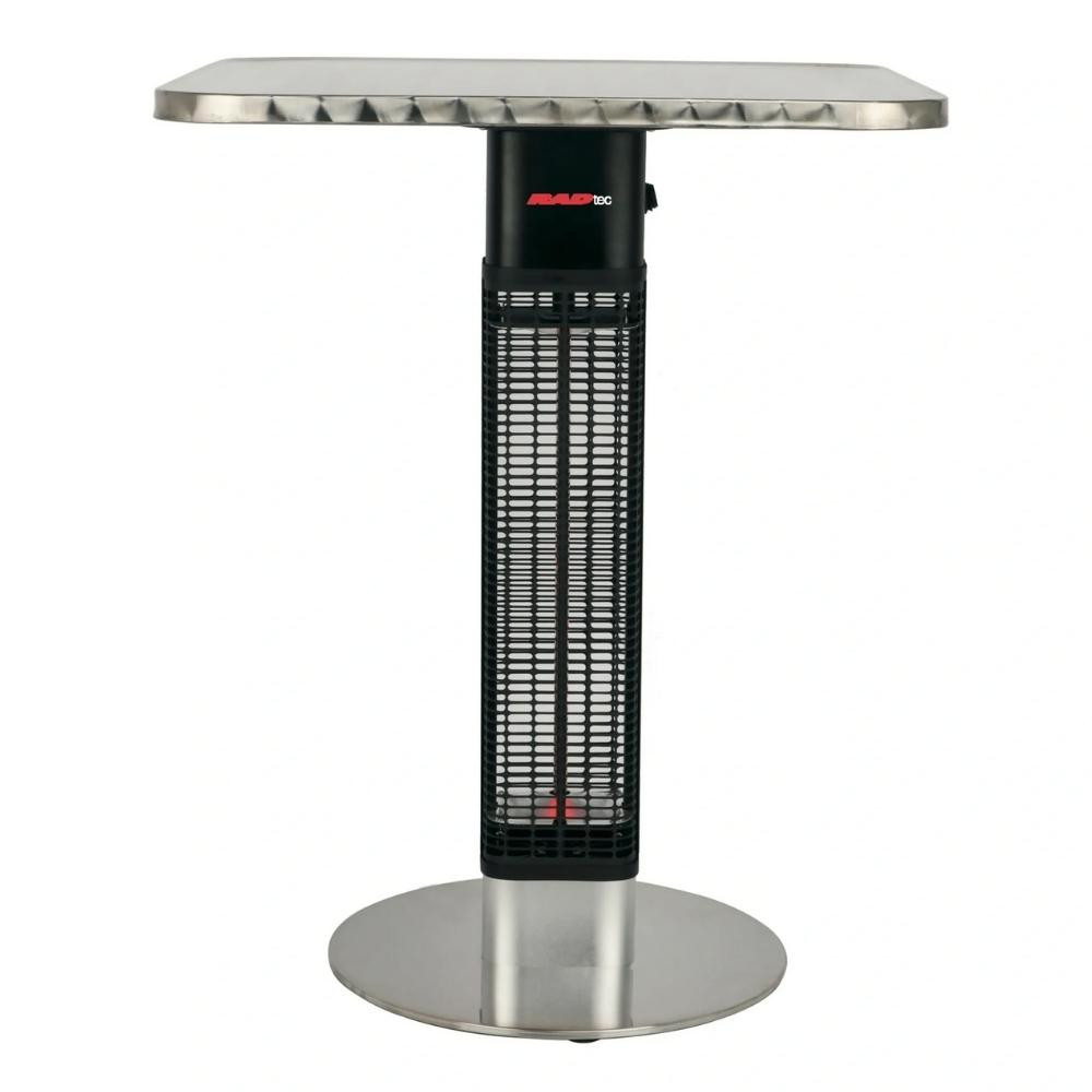 RADtec Small Bistro Square 24-Inch 1500W 110V Table and Patio Heater