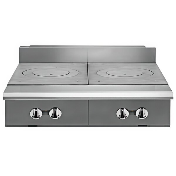 Vulcan V2FT36-LP V Series Liquid Propane 36″ Modular Heavy-Duty Range with 2 Fre