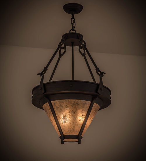 Meyda 21"W Nehring Inverted Pendant