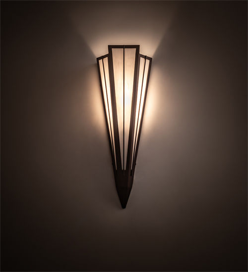 Meyda 7.25" Wide Brum Wall Sconce