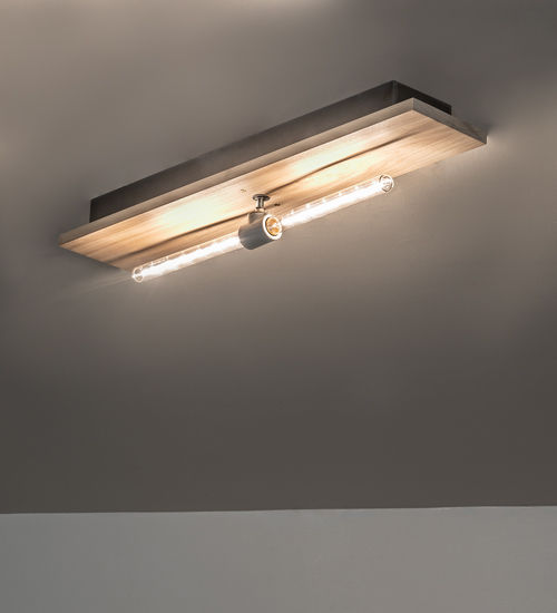 Meyda 30" Long Alva Oblong Flushmount