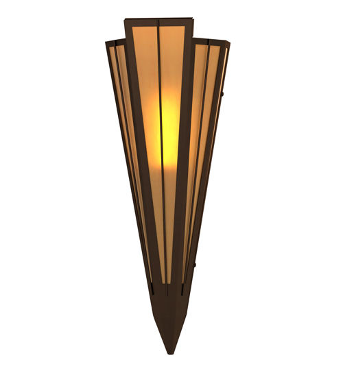 Meyda 7.25" Wide Brum Wall Sconce