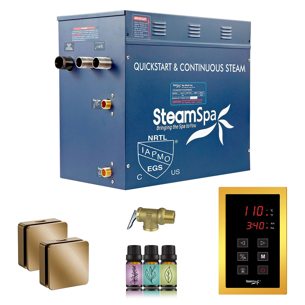 Thumbnail: Oasis Series Package with New Square Steam Heads
