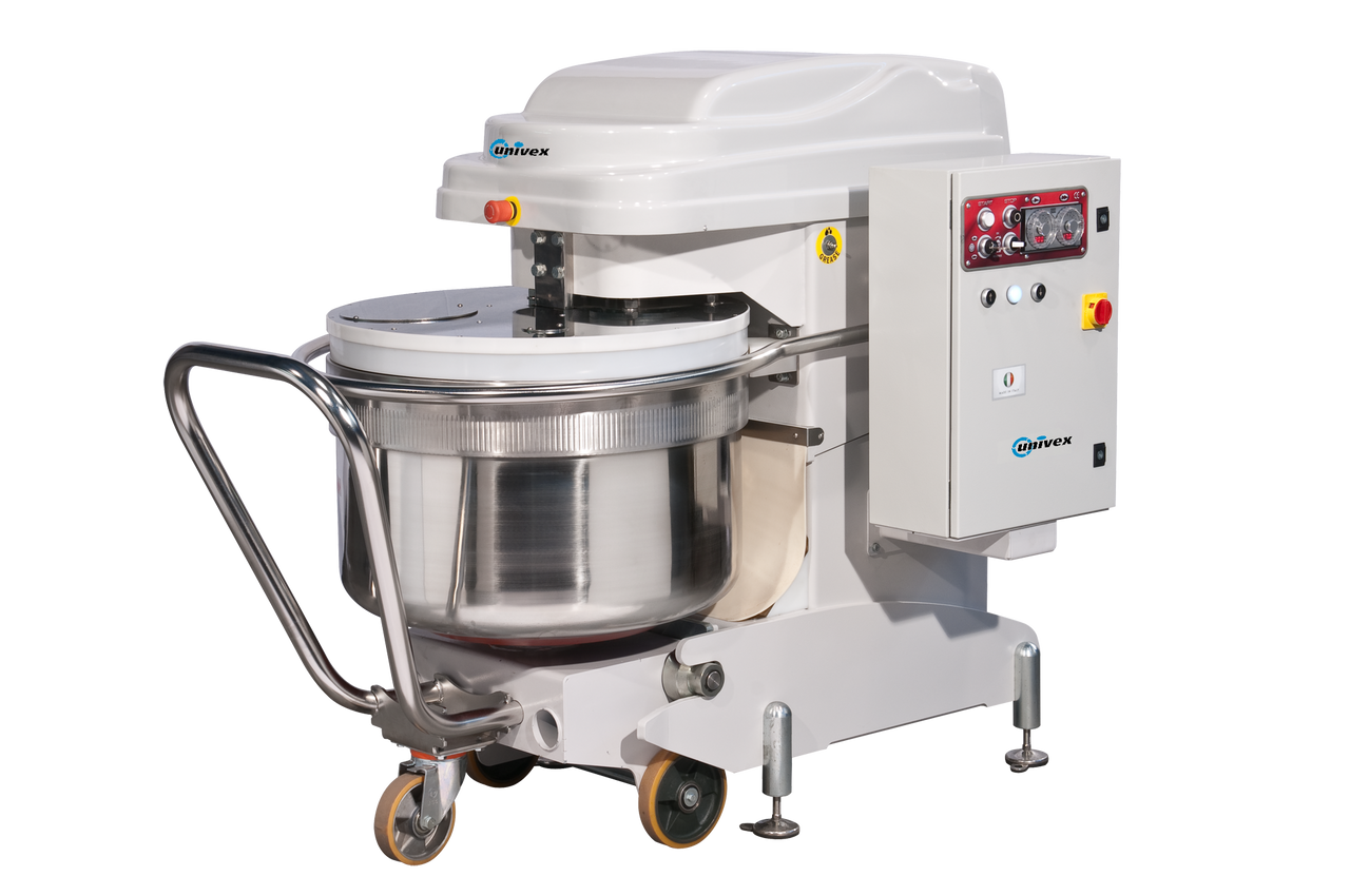 Univex SL80RB - 137 Quart Silverline Spiral Mixers w/ Removable Bowl /