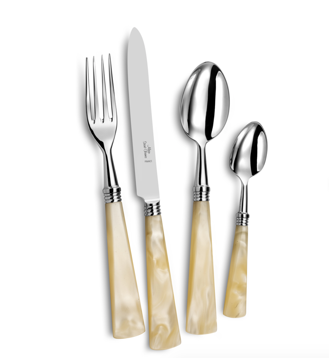 Alain Saint Joanis Tonia Mother of Pearl 5-Piece Place Setting TONIA-5PP