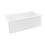 Thumbnail: Voltaire 60 x 30 Skirted Right Drain Soaking Apron Bathtub in Glossy White with 