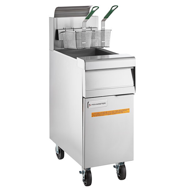 Frymaster MJ150 Liquid Propane Floor Fryer 40-50 lb. – 122,000 BTU