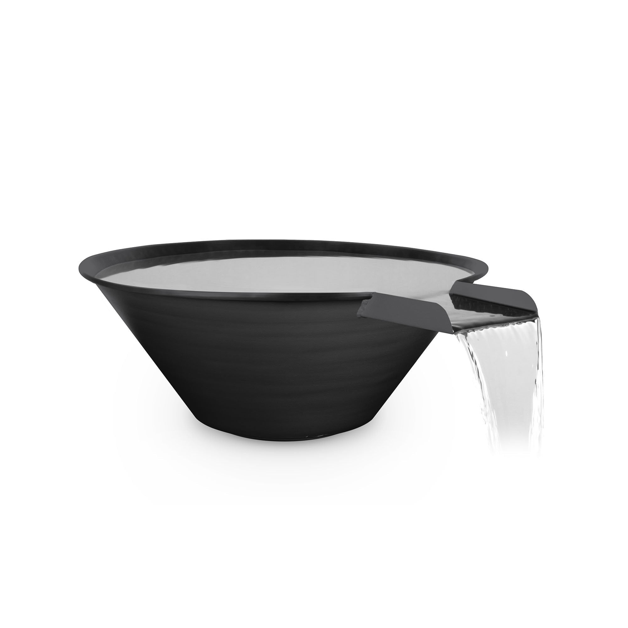 The Outdoor Plus Cazo Water Bowl in Powder Coated Metal