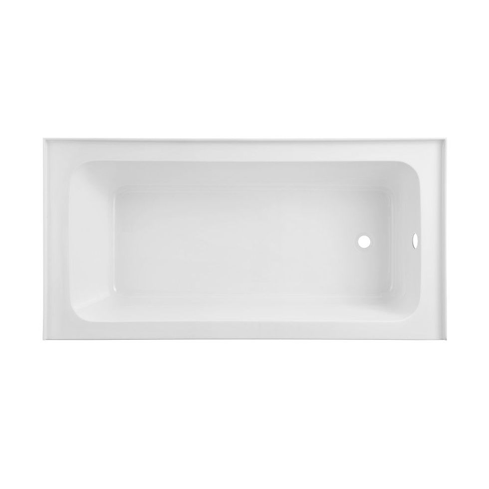Thumbnail: Swiss Madison Virage 60" x 30" Right-Hand Drain Alcove Bathtub w/ Apron