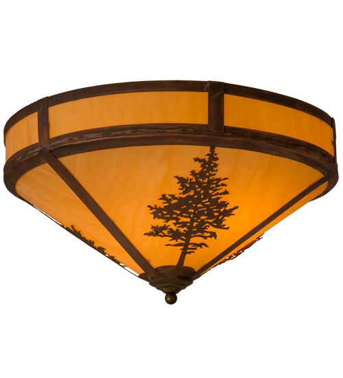 Meyda 20"W Tamarack Flushmount