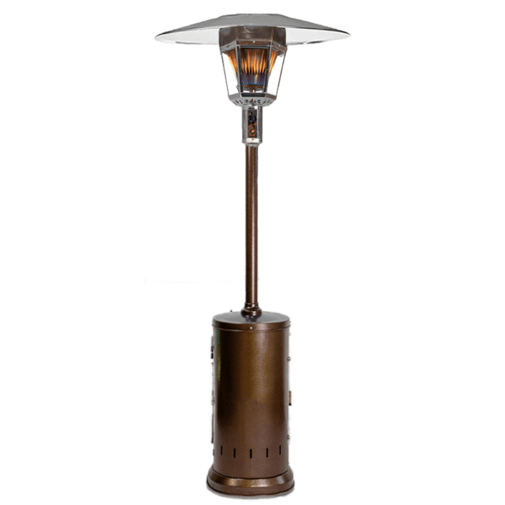 RADtec Real Flame 96-Inch Tall Antique Bronze Natural Gas Patio