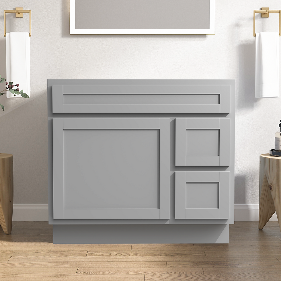 Thumbnail: vanityart Bath Vanity Cabinet Only CVD LR