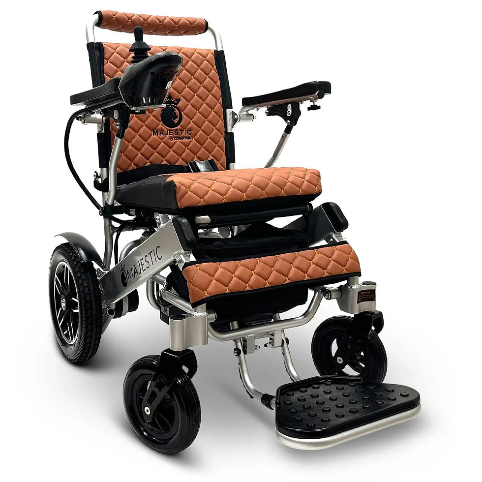 Thumbnail: ComfyGO Mobility MAJESTIC IQ-8000 Remote Controlled Lightweight