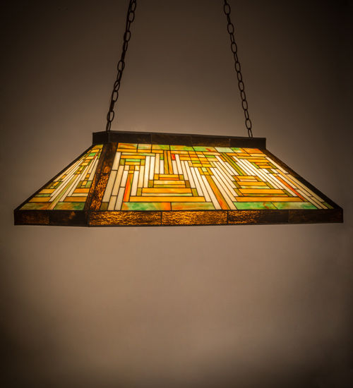 Meyda 39" Long Nuevo Mission Oblong Pendant
