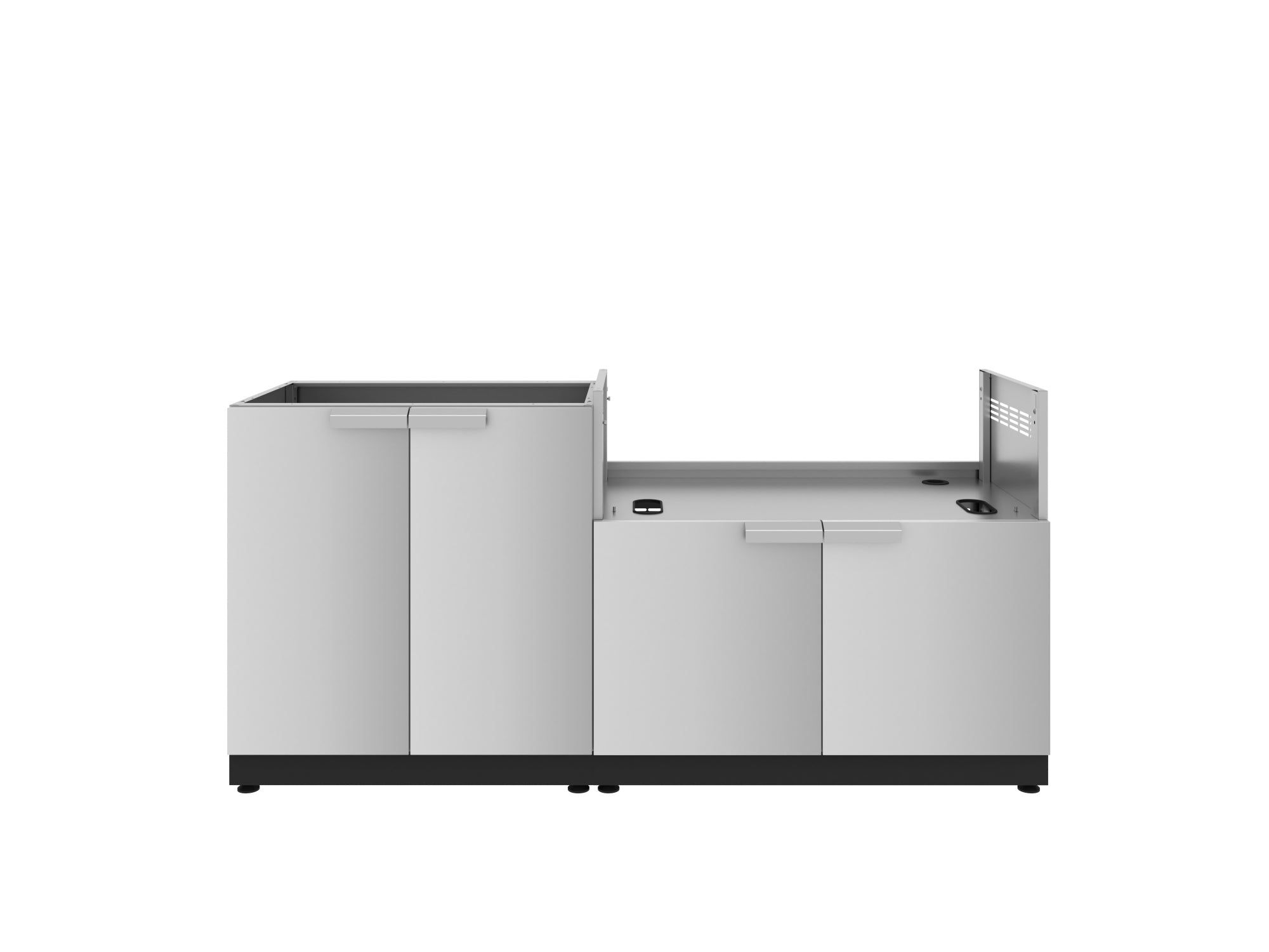 Outdoor Kitchen SS 2PC Set-Base; 40IGC